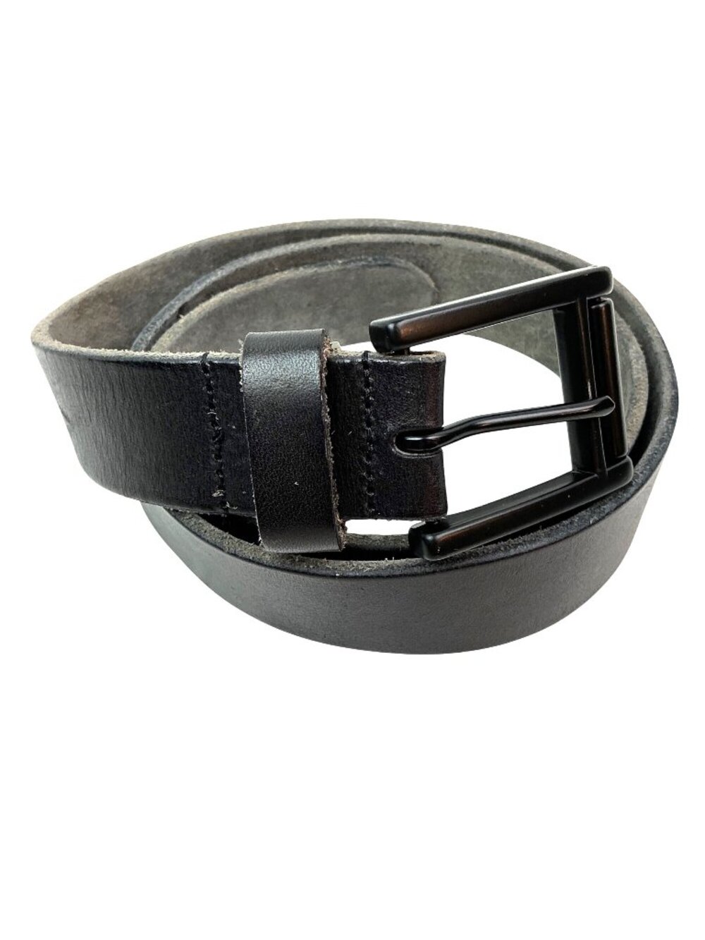 Outfitters Leather Belt Mens Medium Winter-18 Black